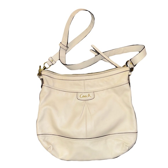 Coach Cream Crossbody Bag - Picture 1 of 9
